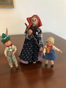 Vintage BAPS  Germany Hilde Bartel Edith  Von Erps Hansel & Gretel & Witch