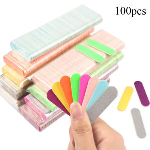 Disposable Double-Sided Nail Tool Files Mini G Beauty Care Manicure Hygiene  )
