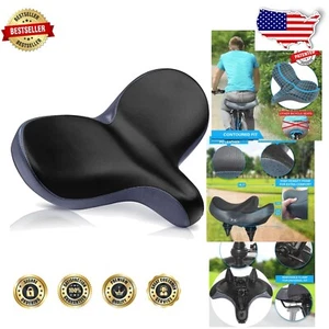 Universal Fit Bike Cushion with Shock-Absorbing Spring Coils - Mega Plus Size - Picture 1 of 8