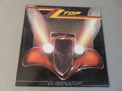 Vintage 1983 ZZ Top Eliminator LP Album Warner Bros Records - Image 1 of 4