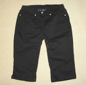 Bonprix bpc Damenhose Bermuda 38 NEU Dehnbundhose Damenshorts schwarz - Bild 1 von 3