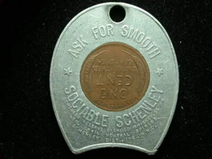 Token de whisky Schenley de Nueva York, Nueva York - Imagen 1 de 2