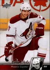 2010-11 Upper Deck Coyotes Hockey Card #50 Radim Vrbata