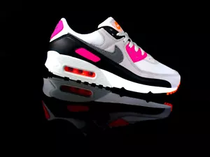 NIKE AIR MAX 90 Classic Sneaker weiß/grau/pink/orange Gr.42,5 NEU/OVP - Bild 1 von 4
