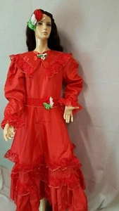 costume da garibaldina rosso - Foto 1 di 3