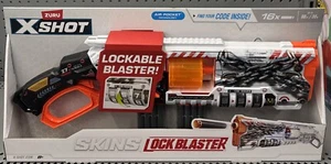 X-Shot Skins Lock Blaster (16 Darts) by ZURU for Ages 8 & Up New - Picture 1 of 4