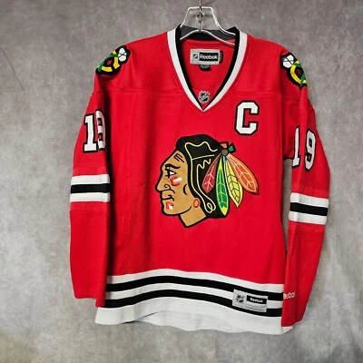Reebok Premier NHL Chicago Blackhawks Jonathan Toews 19 Jersey Womens S - Image 1 of 4