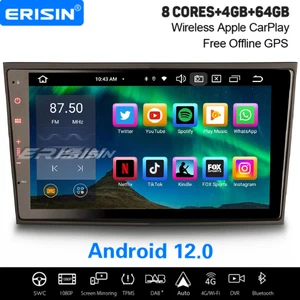 8" 8-Core Android 13 Autoradio Opel Astra H Corsa C/D Zafira Signum Vivaro Navi - Bild 1 von 22