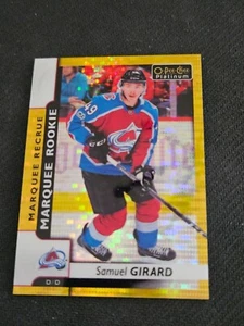 2017-18 OPC PLATINUM SAMUEL GIRARD #164 #ed 47/50 MARQUEE ROOKIE SEISMIC GOLD - Picture 1 of 2