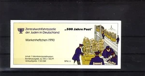 BRD Wohlfahrt Markenheft ZWST 1990 postfrisch (europa:13972)  - Bild 1 von 2