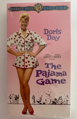The Pajama Game (VHS, 1999) Doris Day NEW Free Shipping SEALED Warner Bros WB Foto 1 de 3