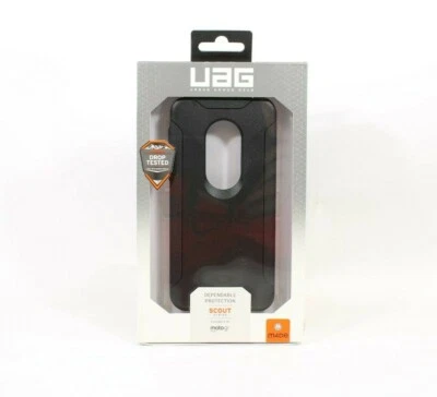 Funda Motorola Moto G7 Play UAG Urban Armor Gear Scout Series - Negra Foto 1 de 4