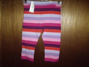 NEW Girls Size 5yrs Baby Gap Playtime Favorites Stripe Capris Crop Pants TWINS - Picture 1 of 2