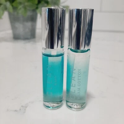 🌻 Perfume LIMPO | Algodão quente e chuva - Rollerball 0,17 fl oz tamanho para viagem - Imagem 1 de 4