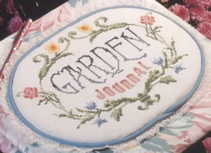 Kreuzstichmuster GARTENJOURNAL Einband Handarbeit Laden Prospekt - Bild 1 von 2