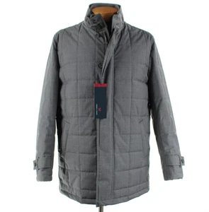 Cardinal of Canada NWD Wool Quilted Jacket w/ Hood Size XL (46-48 US) In Gray - Picture 1 of 15