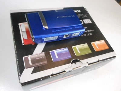 Fujifilm FinePix Z10FD Digital Camera Blue  Boxed Tested with Accessories - Image 1 of 4