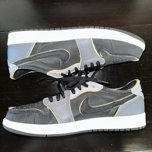 Size 10.5 - Jordan 1 Retro Low OG EX Dark Smoke Gray - Picture 1 of 7