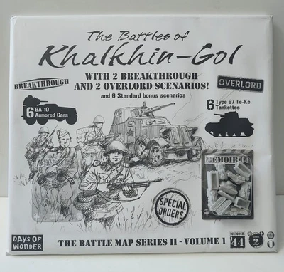 Memoir '44 The Battles of Khalkhin-Gol Expansion Overlord WW2 War Board Game NEW - Image 1 of 2