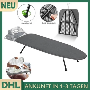 Bügelbrett Bügeltisch Bügelhilfe Dampfbügelbrett Bügelständer Bügelstation Grau - Bild 1 von 12