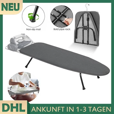 Bügelbrett Bügeltisch Bügelhilfe Dampfbügelbrett Bügelständer Bügelstation Grau - Bild 1 von 4