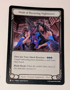Flesh & Blood *FOIL* Part The Mistvale Legendary MASK OF RECURRING NIGHTMARES NM - Bild 1 von 1