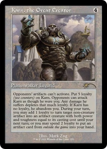 1x Karn, the Great Creator, Secret Lair, Magic, MTG NM 253 - Picture 1 of 1