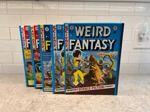 THE COMPLETE WEIRD SCIENCE VOLUMEN 1 2 3 4 HC ESTUCHE EC SET TAPA DURA - Imagen 1 de 6