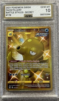 Octillery (Secret) 178/163 Swsh05: Battle Styles Holo - Image 1 of 2