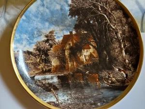John Constable The Valley Farm Decorative Plate Collectable 27cm unboxed VGC - Foto 1 di 16