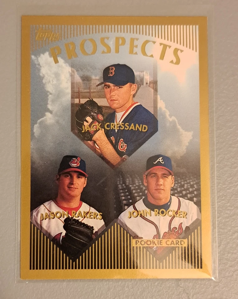 1999 Topps Prospects #429 John Rocker Jason Rakers Jack Cressand (RC) - Image 1 of 1