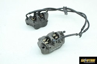 07-12 HONDA CBR600RR RIGHT LEFT FRONT BRAKE CALIPER SET PAIR CALIPERS - Image 1 of 4