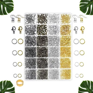  3200 Pcs Lobster Clasps for Jewellery Making Swivel Jewelry Tool - Picture 1 of 11