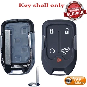 2 Remote Key Shell Case Fob for GMC Sierra Chevrolet Silverado 2019 2020 2021~22 - Picture 1 of 6