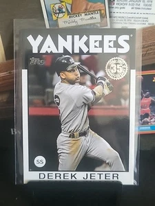 2021 Topps Derek Jeter #86B-98 1986 Topps Baseball 35th Anniversary 🔥 - Picture 1 of 10