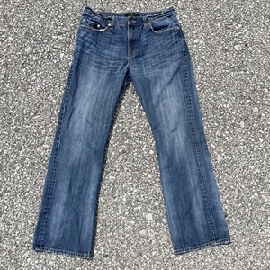 Banana Republic Jeans Mens 32x32 (32x29) Blue Fade Bootcut Cowboy Western Rodeo - Picture 1 of 10