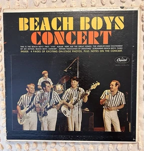 1964 Beach Boys Concert Capitol Records TAO-2198 LP Monophonic Microgroove - Foto 1 di 12