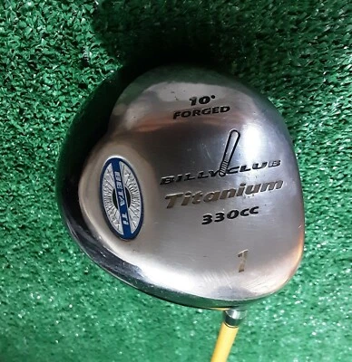 Knight Billyclub Titanium 10* Forged 330cc Driver Proforce 65 Gold Graphite... - Image 1 of 4