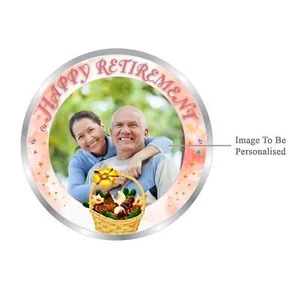 Personalized Retirement Day Coin / Customized Retirement Day Gift Coin - Picture 1 of 4