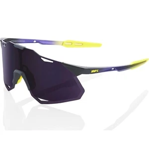 100% HYPERCRAFT XS SPORT PERFORMANCE FRAMELESS SUNGLASSES UV PROTECTION PURPLE - Picture 1 of 15
