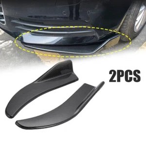 Carbon Fiber Rear Bumper Lip Diffuser Splitter Canard Protector Car Accessories - Bild 1 von 9