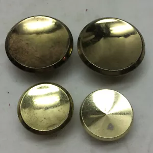 4 Vintage Round Circle Drawer Pulls - Picture 1 of 9