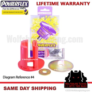 VW TDI BRM BLS Lower Engine Mount Insert MKV MK5 Jetta Powerflex Urethane 05 06 - Picture 1 of 3