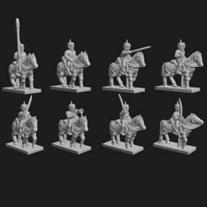 24x 15mm/1:100th Prussian FPW Dragoons 1870-71(Turner Mi - Bild 1 von 1