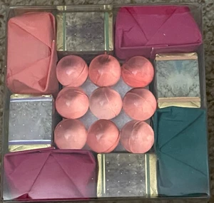 VTG Bathket Of Luxuries Ben Rickert Soaps Bath Cubes & Oilettes Floral Scents - Picture 1 of 4