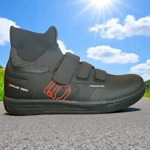 Adidas Five Ten Freerider Pro Mid V Black Cycling Shoes Mountain Bike Size 10.5 - Picture 1 of 13