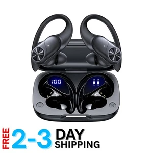 Waterproof Bluetooth Headphones with Noise Cancellation & 80 Hours Battery Life - Picture 1 of 8