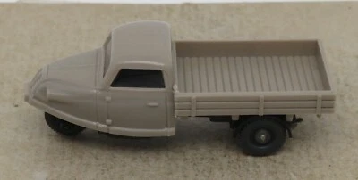 C Micro WIKING Ho 1/87 Goli Triciclo Grigio Pietra #330 No. Box - Immagine 1 di 4