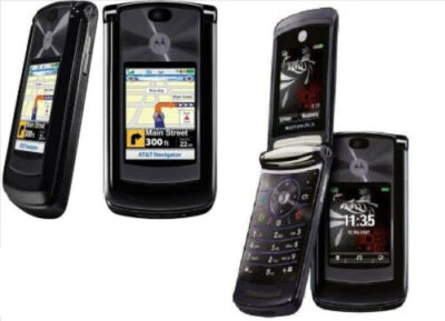 Original Motorola RAZR2 V9 3G  2.0MP 2GB WCDMA 2.2" Unlocked Flip Cellular Phone - Image 1 of 4