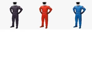 PYROTECT SFI-1 Junior DX1 Deluxe One Piece Childrens Drivers Suit,QMA,NHRA - Bild 1 von 5